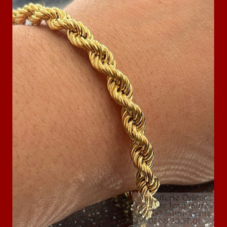 Bracelet Maille corde 