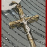 Pendentif croix Jesus 