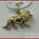 Pendentif Lion or 18 carats